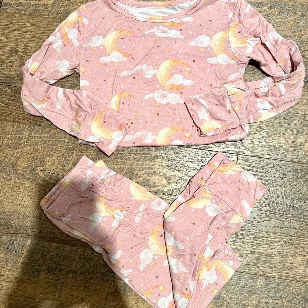 Posh Peanut loungewear Pajamas Luna Bamboo Pink 5